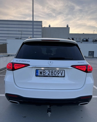 Mercedes-Benz GLE cena 265000 przebieg: 92000, rok produkcji 2020 z Warszawa małe 301